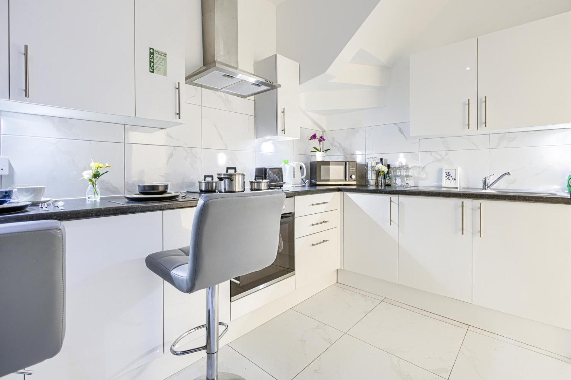 The Finsbury Deluxe Apartments ลอนดอน ภายนอก รูปภาพ